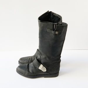 80s - SUSAN BENNIS - WARREN EDWARDS - Boots - Men's - 10 - BLK Leather